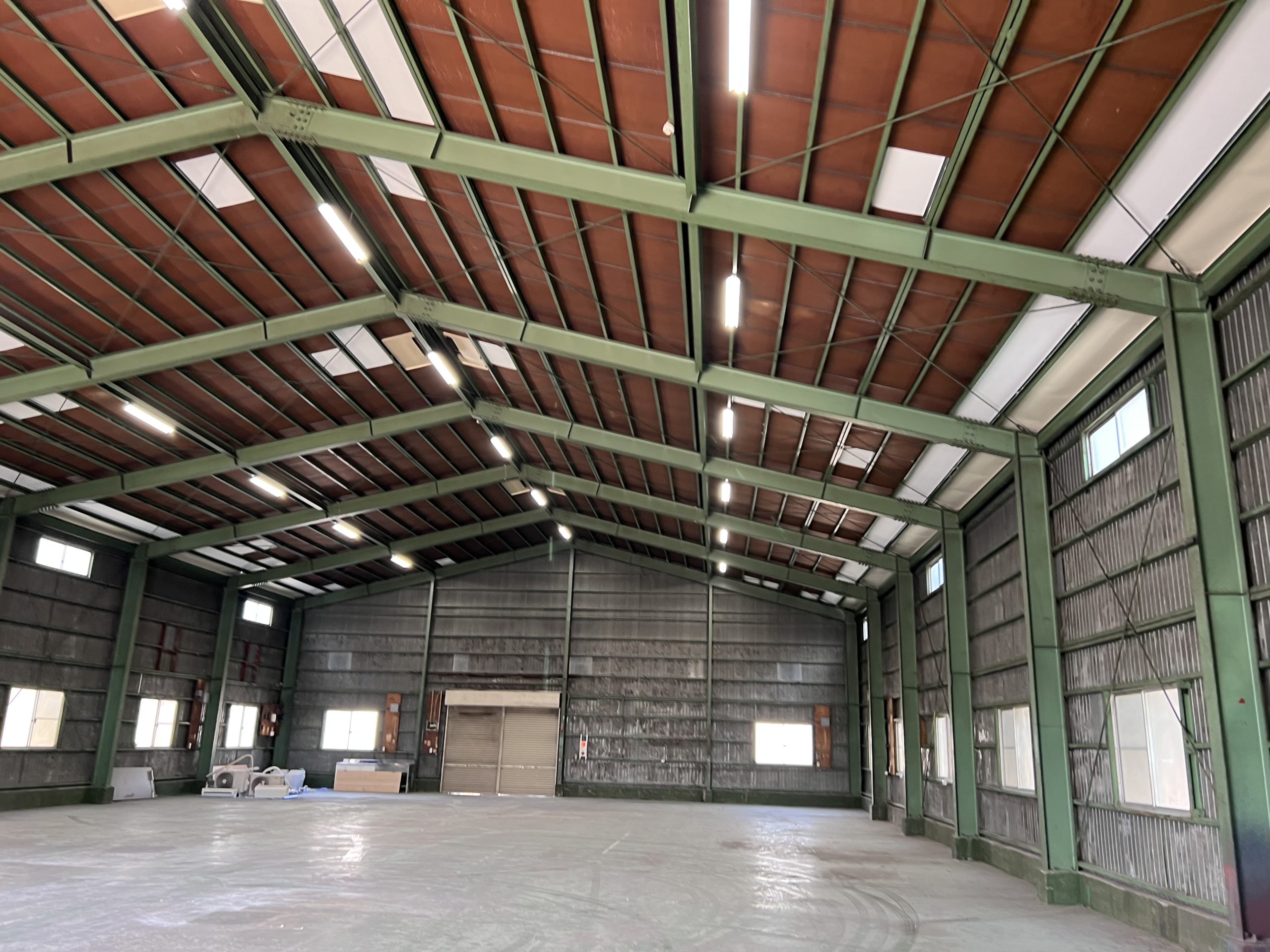 戸田市　倉庫　照明取付