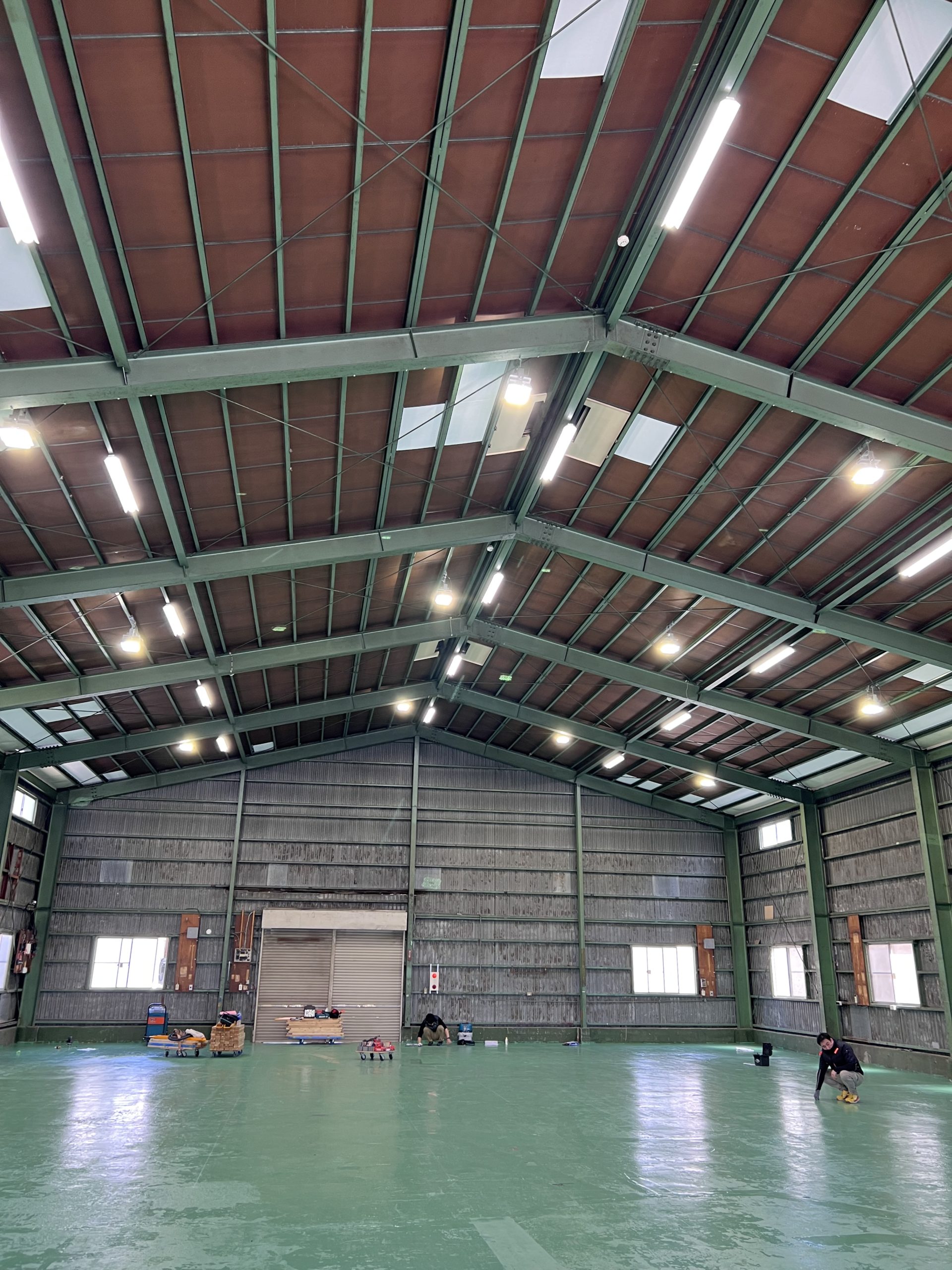 戸田市　倉庫　照明工事